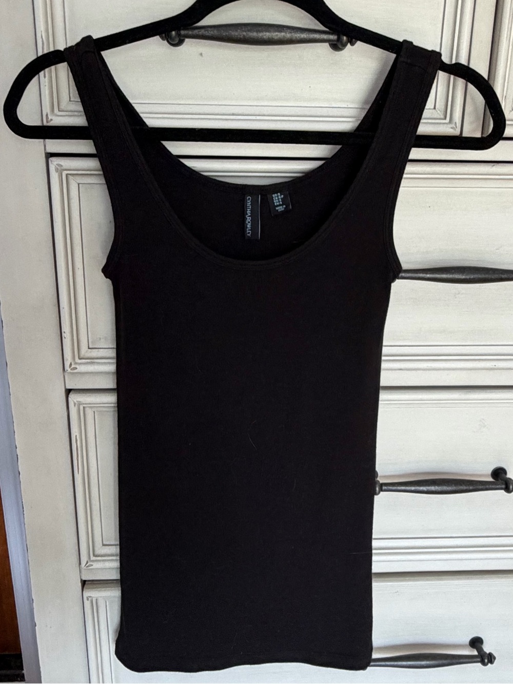 Cynthia rowley blank tank top